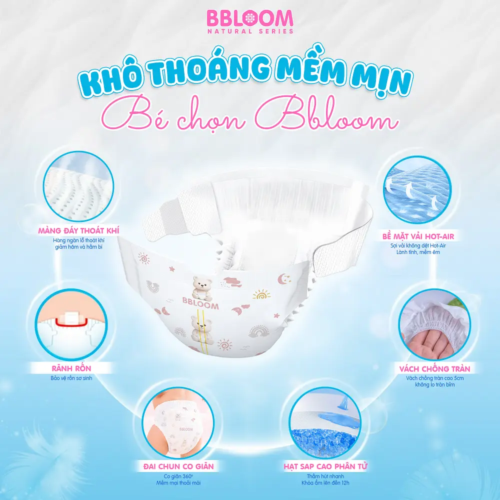 Kinh Nghiệm Chọn Bỉm Sơ Sinh Mỏng Nhẹ, Mềm Mại Và Phù Hợp Cho Bé