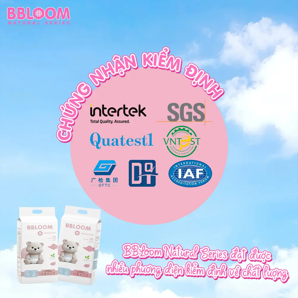 9 CAM KẾT CHẤT LƯỢNG BBLOOM NATURAL SERIES