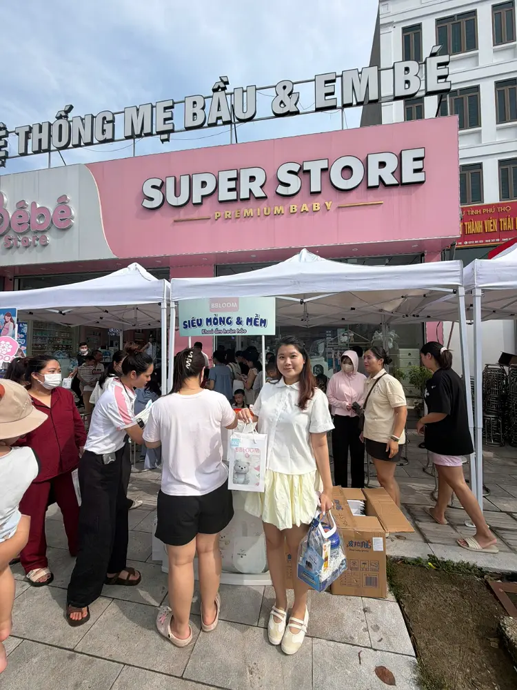 BBloom tại Bé Bé Store – Chính thức đồng hành cùng mẹ và bé Vĩnh Phúc