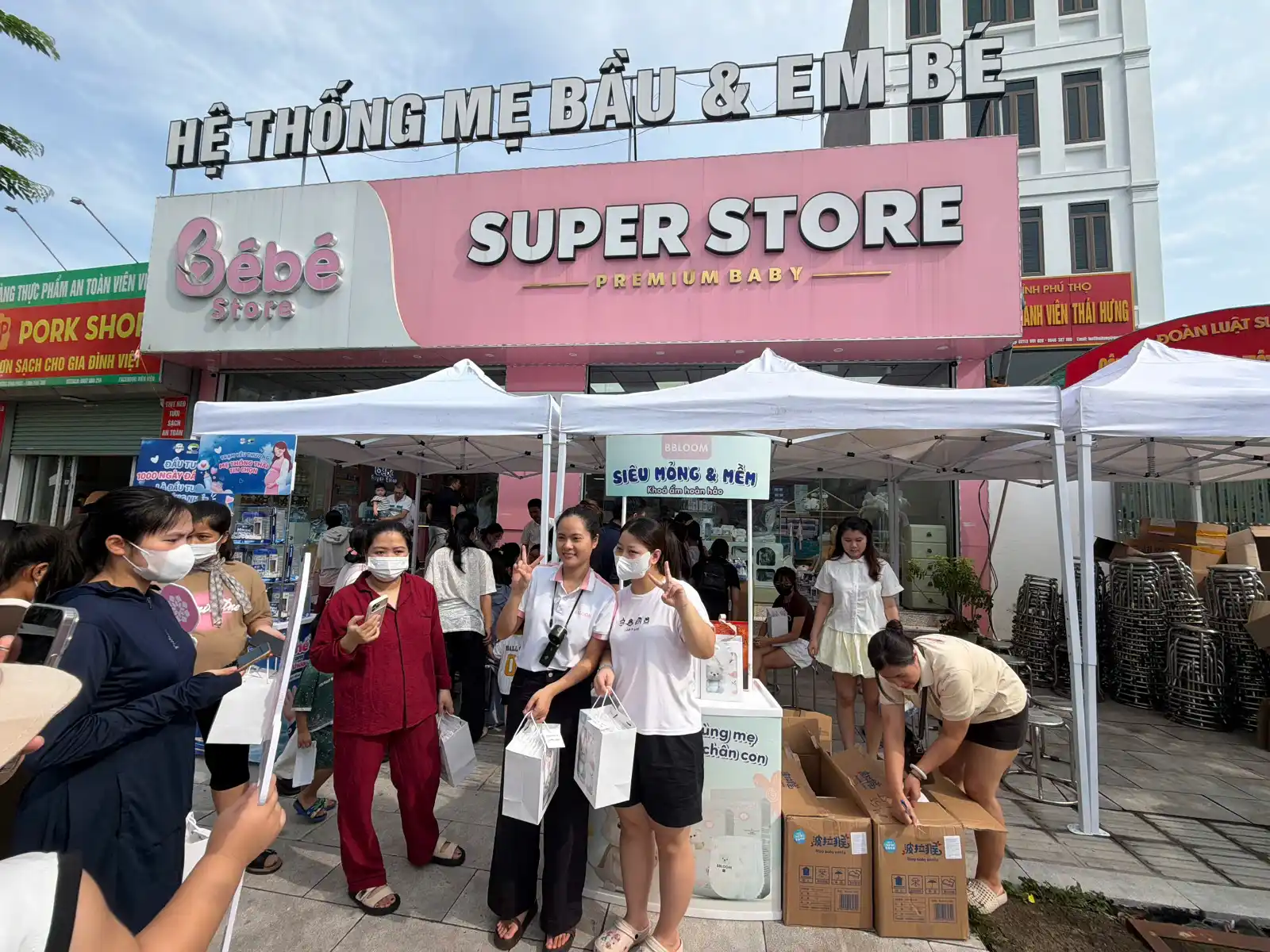 BBloom tại Bé Bé Store – Chính thức đồng hành cùng mẹ và bé Vĩnh Phúc