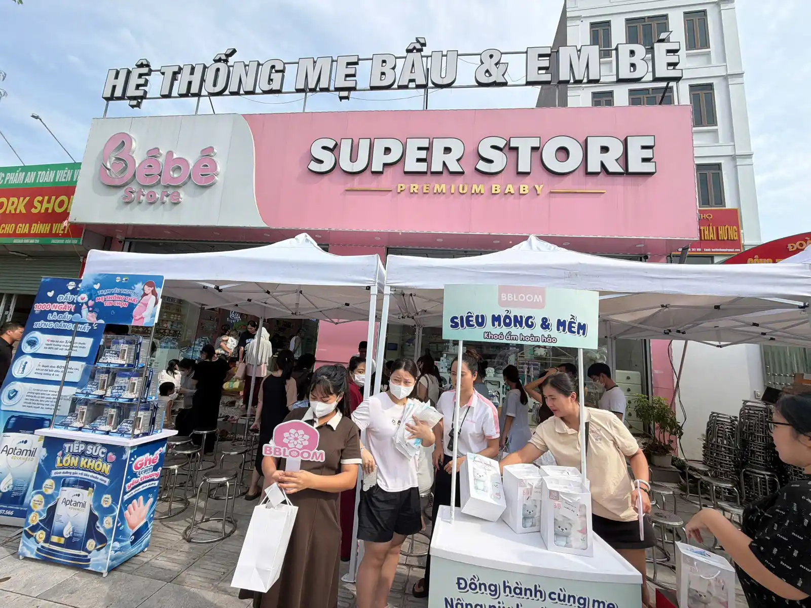 BBloom tại Bé Bé Store – Chính thức đồng hành cùng mẹ và bé Vĩnh Phúc