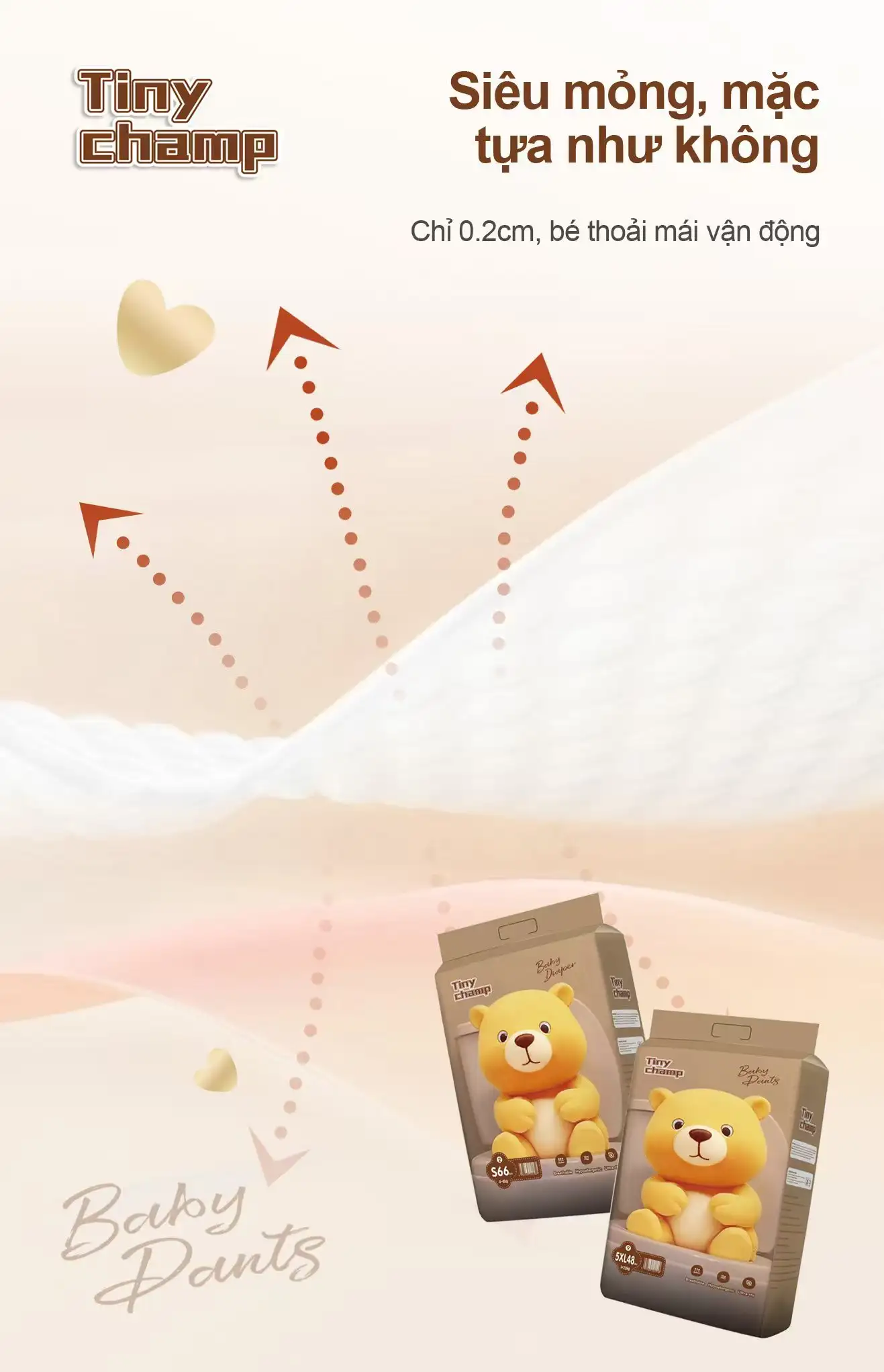 Bỉm – Tiny (Bỉm quần) - Ảnh 8