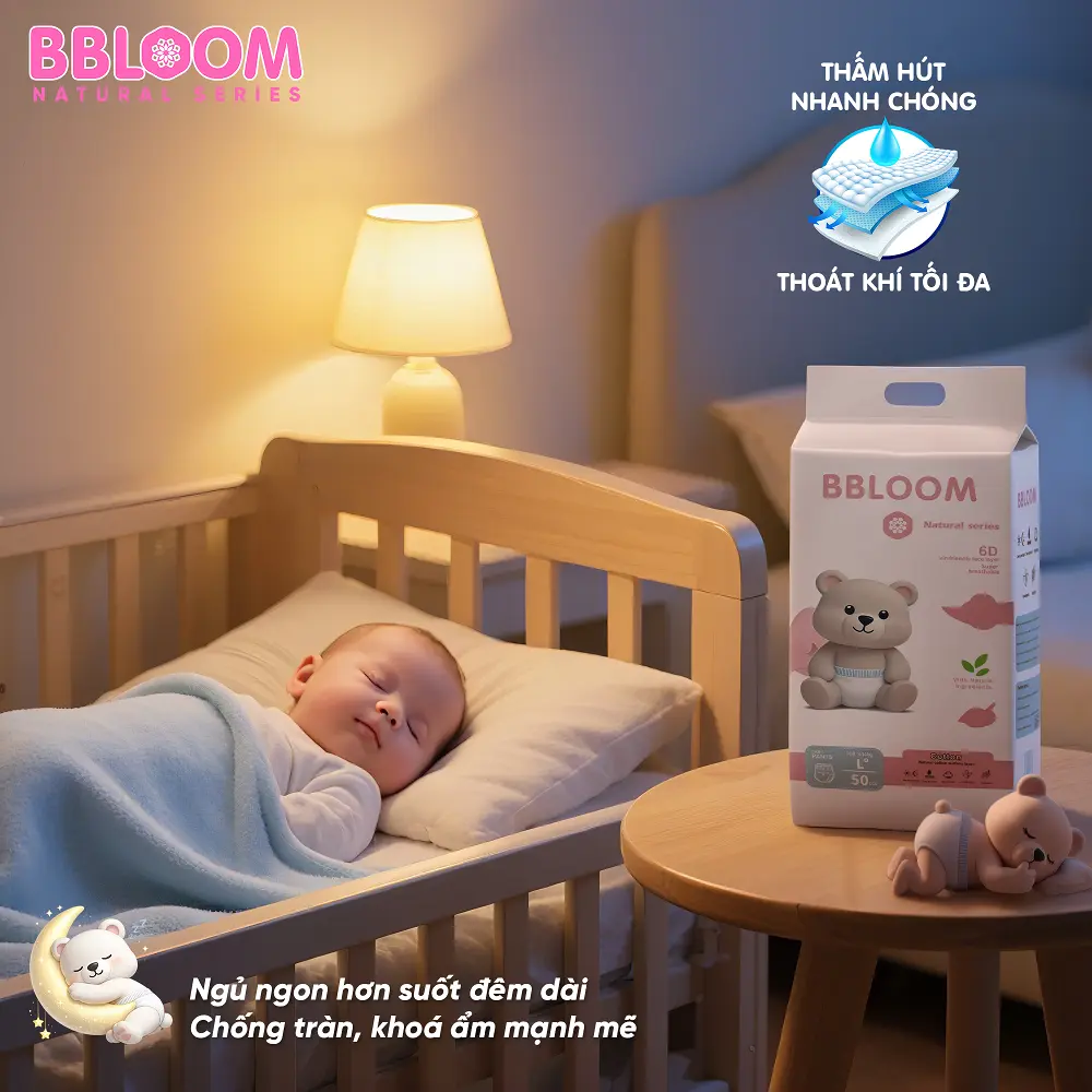 Bỉm BBloom Không Chứa Formamide – Chất Lượng Từ Báo Cáo Kiểm Nghiệm DQT