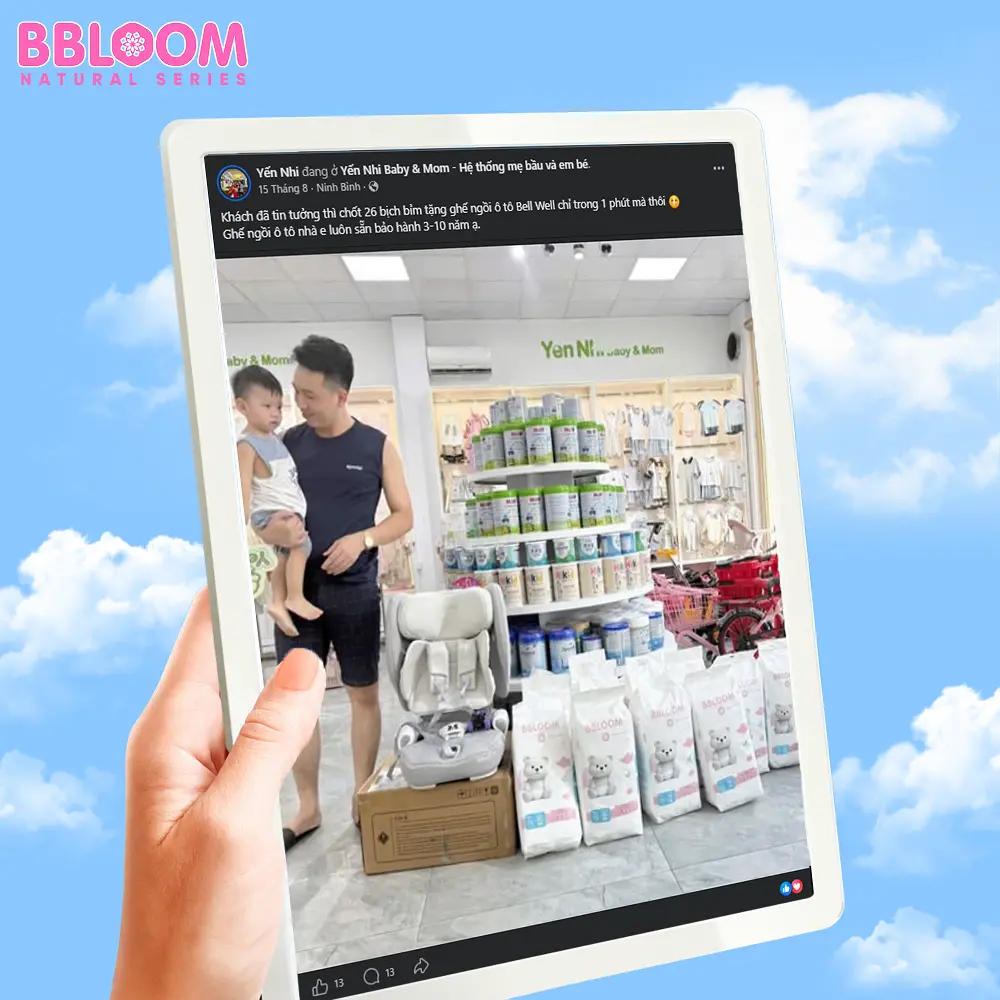 Bỉm trẻ em BBLOOM – Được Nhiều Shop Và Ba Mẹ Lựa Chọn