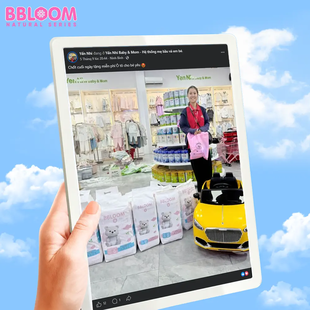 Bỉm trẻ em BBLOOM – Được Nhiều Shop Và Ba Mẹ Lựa Chọn