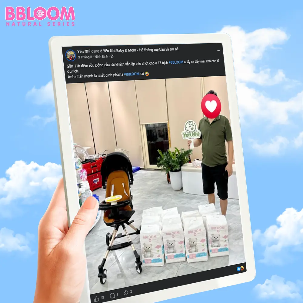 Bỉm trẻ em BBLOOM – Được Nhiều Shop Và Ba Mẹ Lựa Chọn