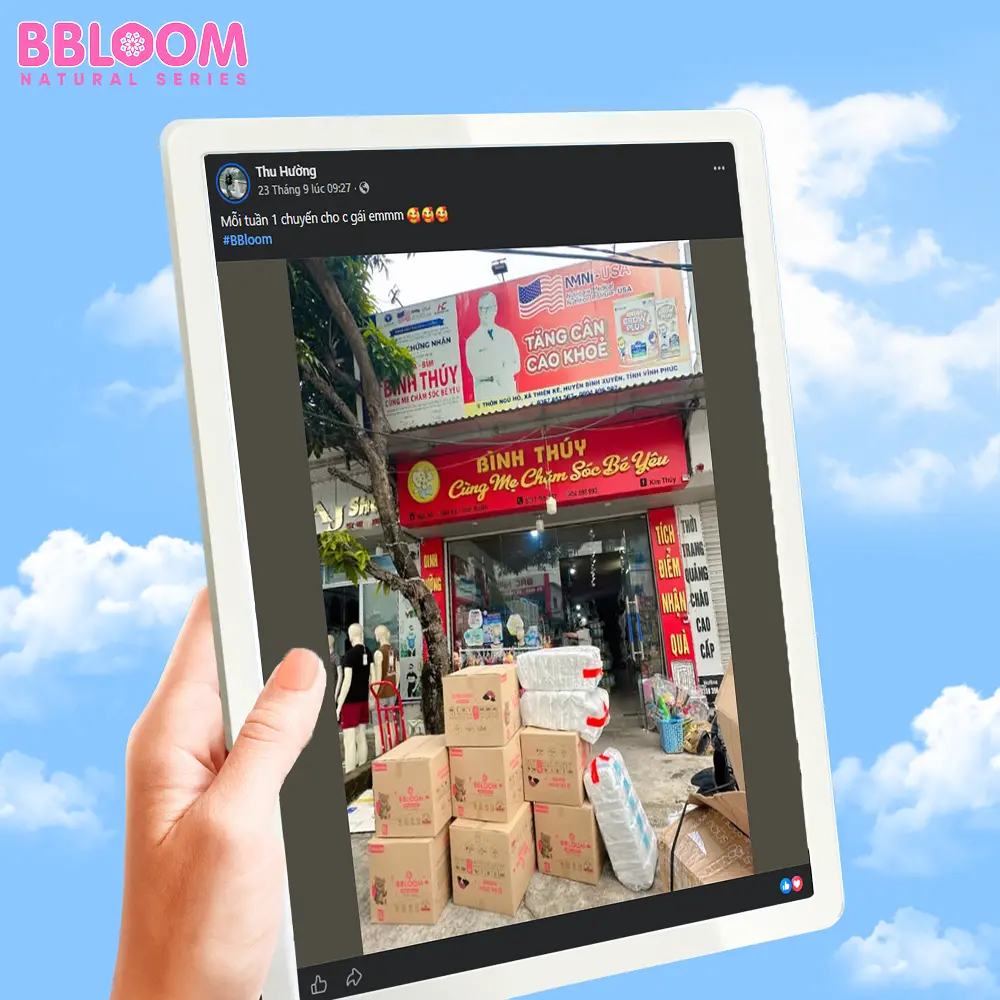 Bỉm trẻ em BBLOOM – Được Nhiều Shop Và Ba Mẹ Lựa Chọn