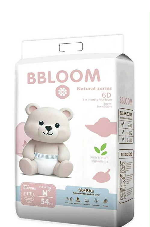Tã Quần Sơ Sinh BBLOOM Natural Series Cho Bé 0–6 Tháng