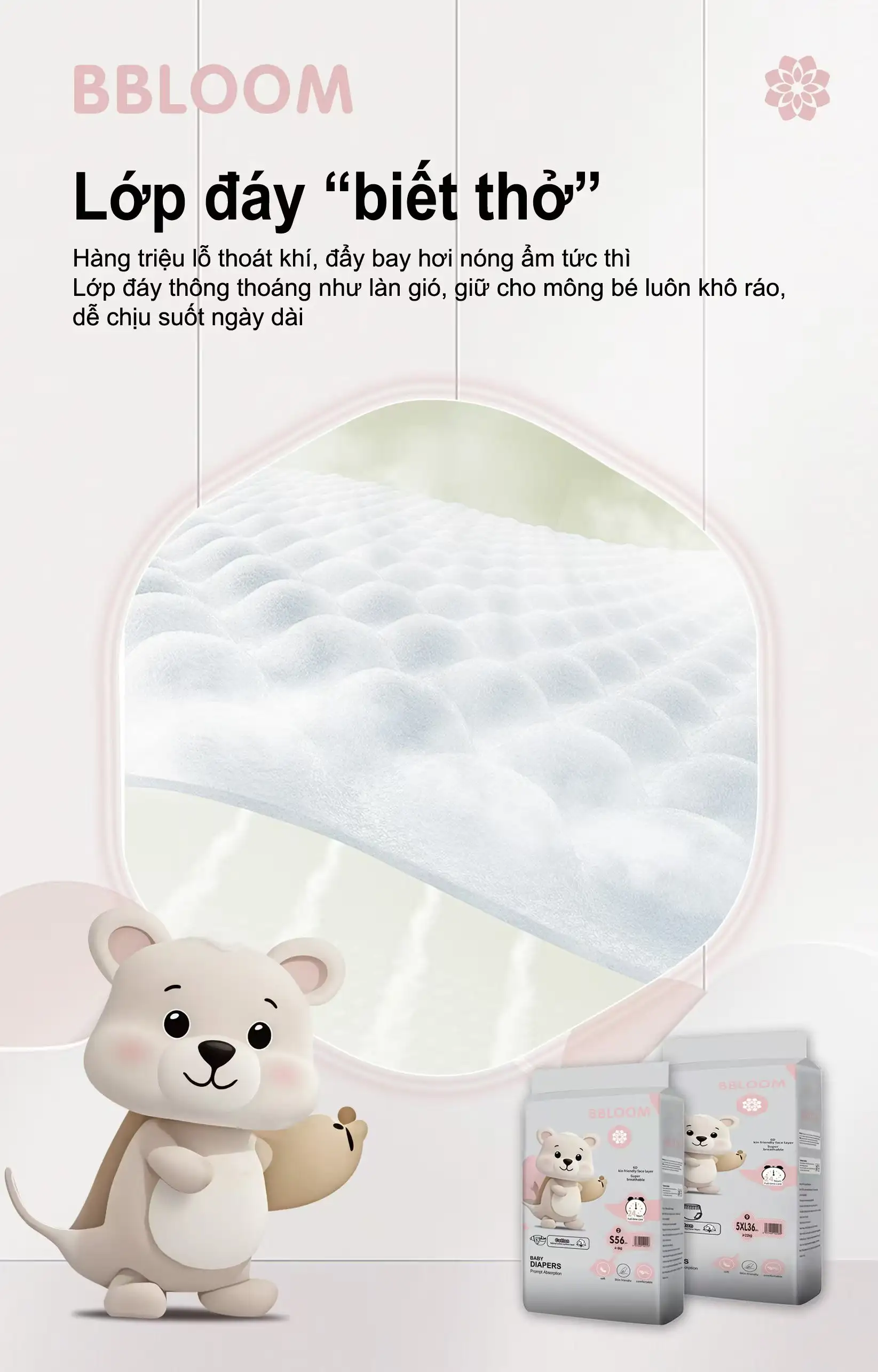 Bỉm – Bbloom (Tã dán) - Ảnh 12