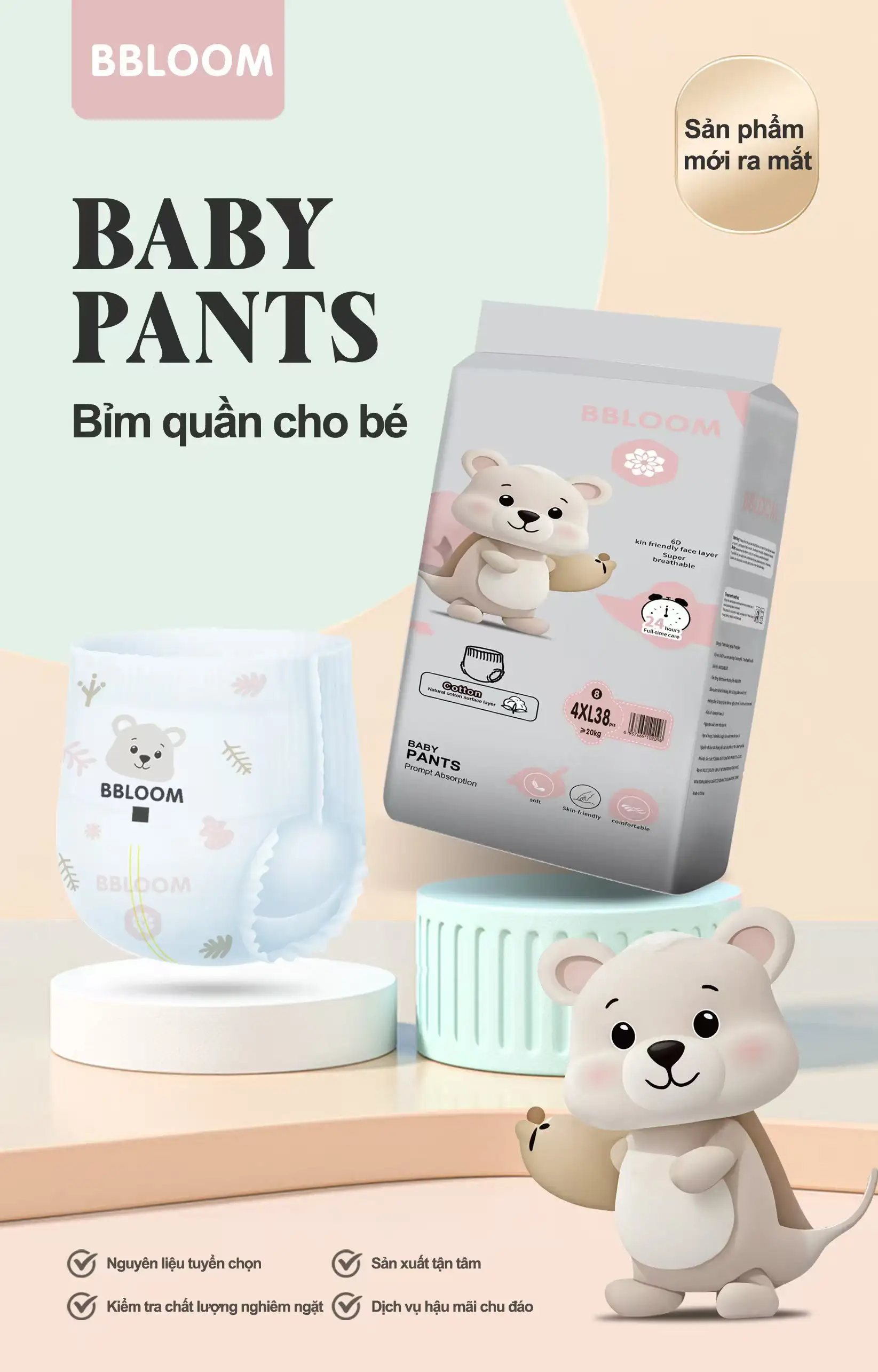 Bỉm – Bbloom (Tã dán) - Ảnh 8