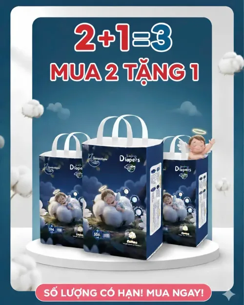 Alternative view of Combo khuyến mãi Bỉm quần somonibae