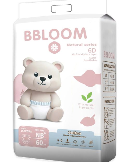 Bỉm BBLLOM Natural Series siêu mỏng nhẹ thấm hút cực cao